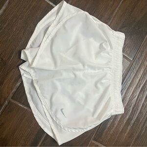 Nike Dri-FIT White Performance Shorts